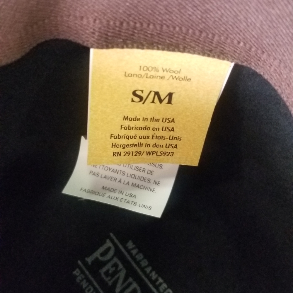 Bennett Fedora Wool Black New with Tags S/M - Picture 4 of 6